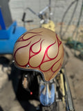Flamed Biltwell Helmet - M