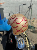 Flamed Biltwell Helmet - M