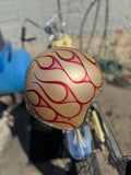 Flamed Biltwell Helmet - M