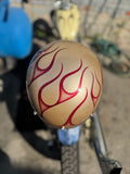 Flamed Biltwell Helmet - M