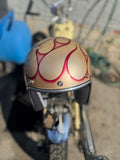 Flamed Biltwell Helmet - M