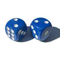Marbled Dice Valve Caps