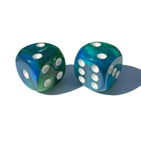 Marbled Dice Valve Caps