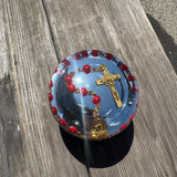 Red Rosary Vented Gas Cap