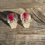 Rose Skull Valve Caps