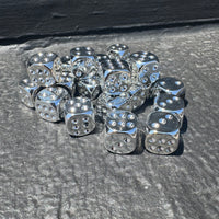 Chrome Dice Valve Caps