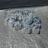 Chrome Dice Valve Caps