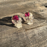 Rose Skull Valve Caps