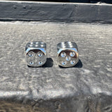 Chrome Dice Valve Caps