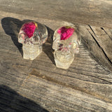 Rose Skull Valve Caps