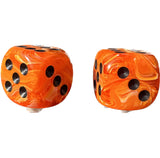 Marbled Dice Valve Caps