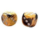 Marbled Dice Valve Caps