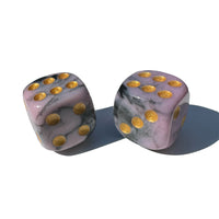 Marbled Dice Valve Caps