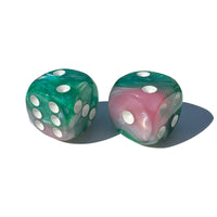 Marbled Dice Valve Caps