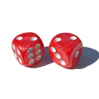 Marbled Dice Valve Caps