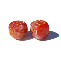 Marbled Dice Valve Caps